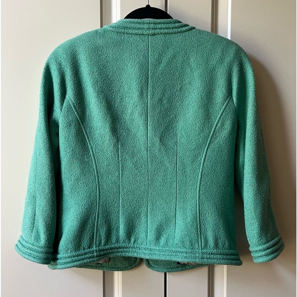 Like New Basler Green Blazer Jacket Size 38 - Picture 3 of 10